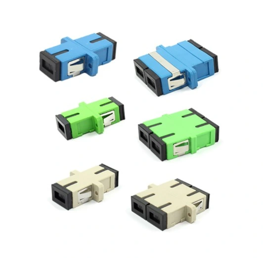 Ut-King Fiber Optic Adapter Sc FC St LC Adaptor High Reliability Mu D4 DIN Optional Optic Fiber Adapter