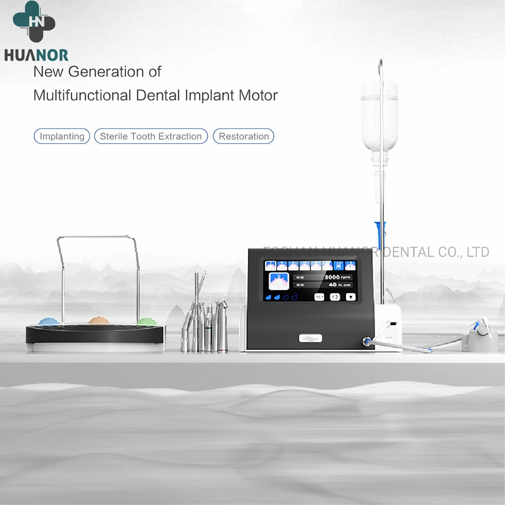 Dental Implant Machine Motor System Implant Surg with Fiber Optic Contra Angle Handpiece