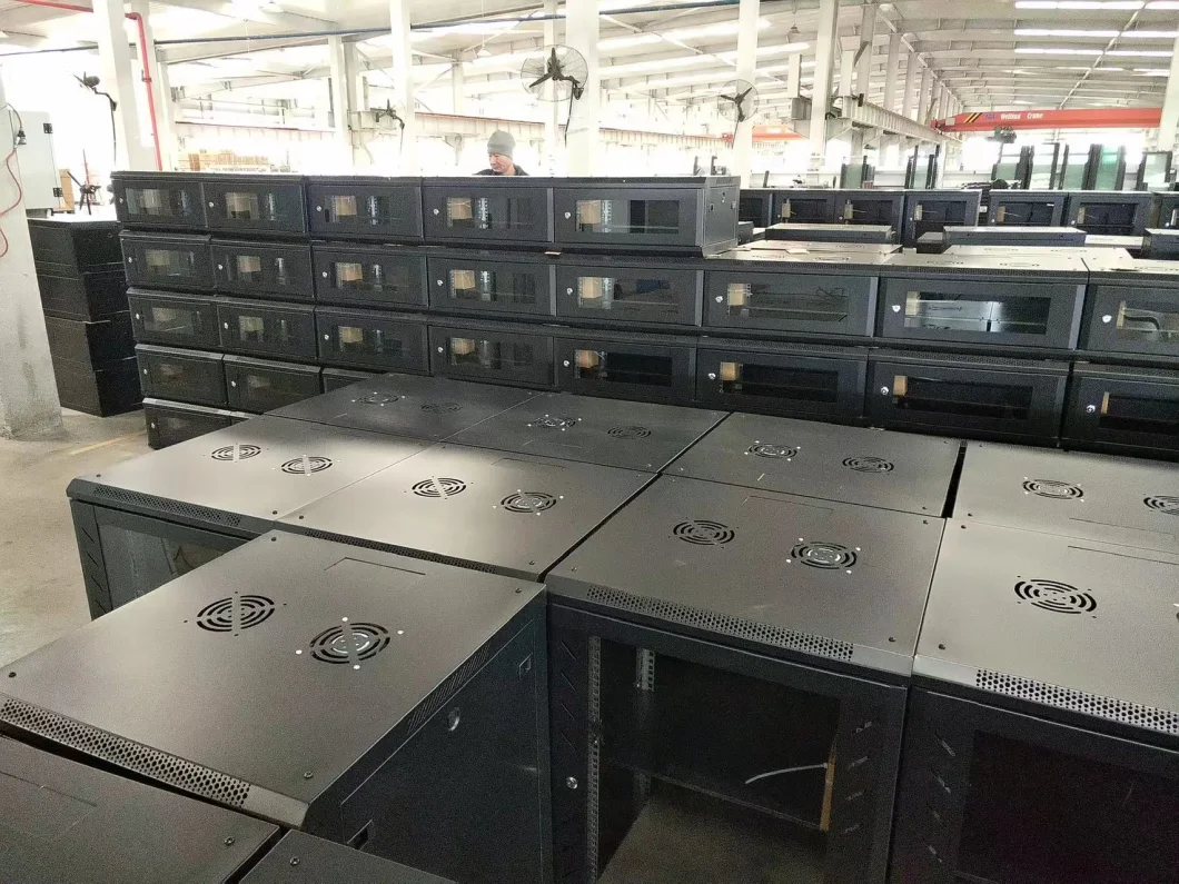 42u Network Cabinet Indoor Floor Standing Server Cabinet for 19 Inch Equipment