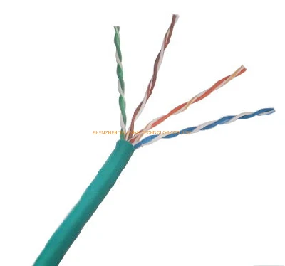 Высококачественный высокоскоростной сетевой кабель UTP из твердого ПВХ LSZH толщиной 0,511 мм для внутреннего использования, Cat5e, RoHS