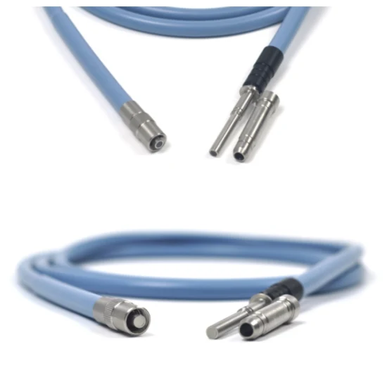 Тип эндоскопических инструментов: оптоволоконный кабель, источник света, система эндоскопической камеры
