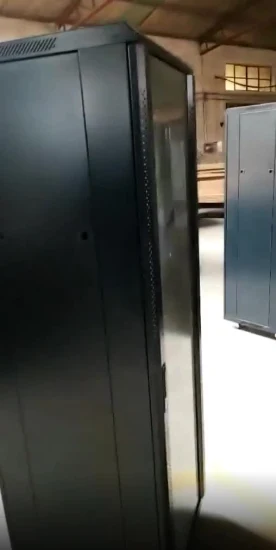 Напольный сетевой шкаф высотой 32U с двойной усиленной дверью